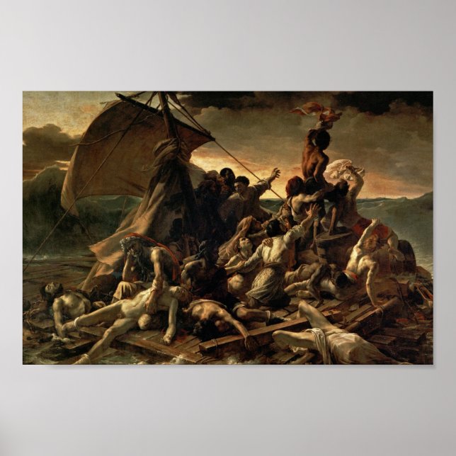 Poster Le radeau de la méduse (Devant)