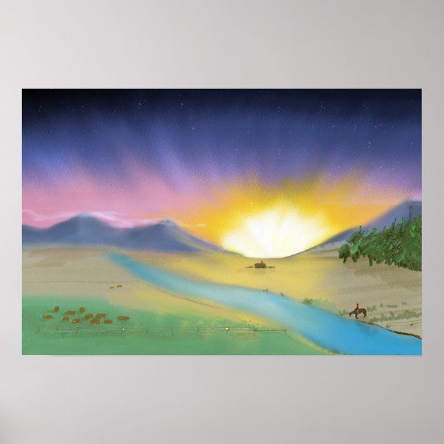 Poster Le Ranch (Devant)