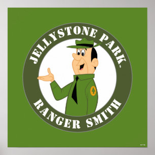 Poster Le Ranger Smith Portrait de Jellystone
