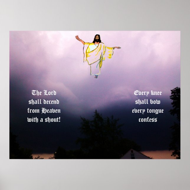 POSTER LE RAPPORT DANS LE CIEL (Devant)