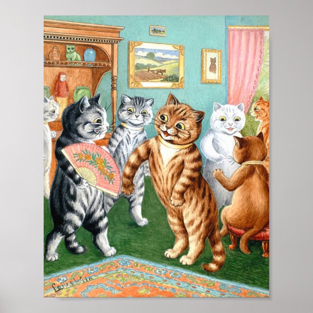 Poster Le Rassemblement De Louis Wain (Devant)