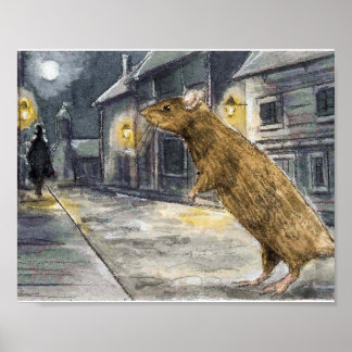 Poster Le Rat de Whitechapel