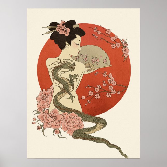 Poster Le récit d'un dragon (Devant)