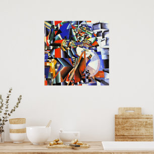 Poster Le Rémouleur, peinture célèbre,