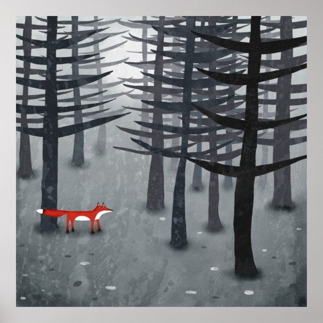 Poster Le renard et la forêt (Devant)