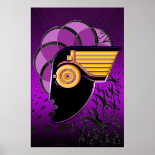 Poster Le renflouement de la ville automobile (Poster Sem