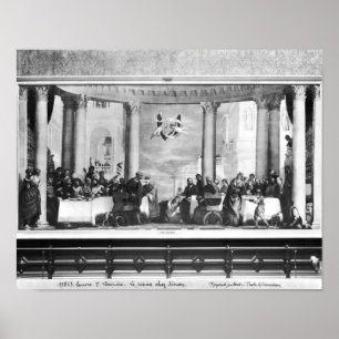 Poster Le repas à la Chambre de Simon le Pharisee 2