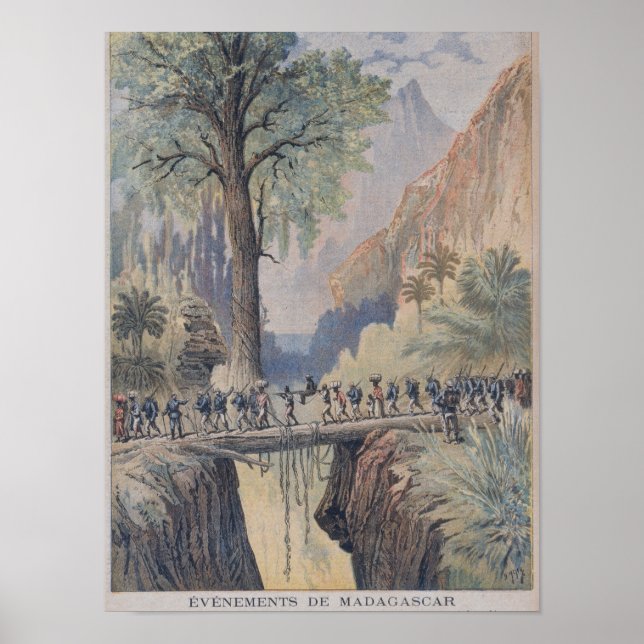 Poster Le Résident général de Madagascar (Devant)