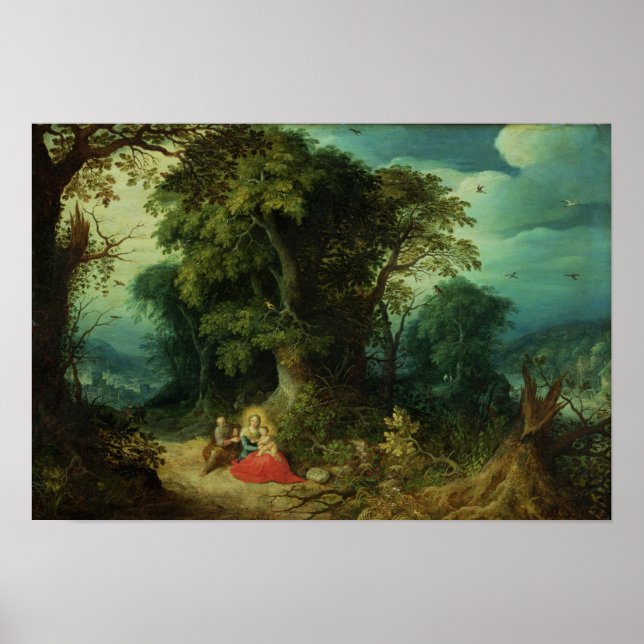 Poster Le reste du vol vers l'Egypte (Devant)