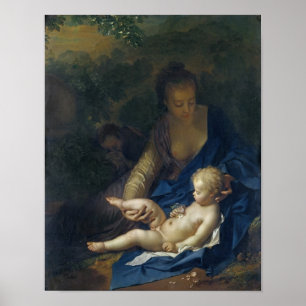 Poster Le reste du vol vers l'Egypte, 1706