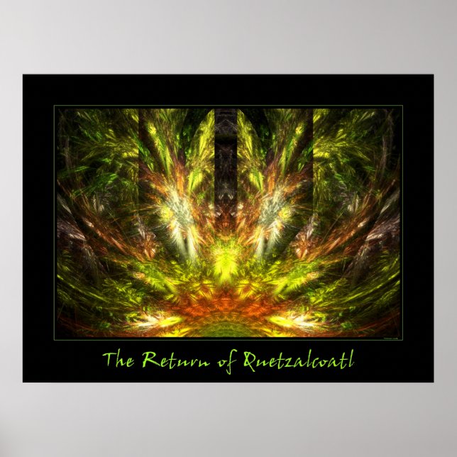 Poster Le retour de Quetzalcoatl (Devant)
