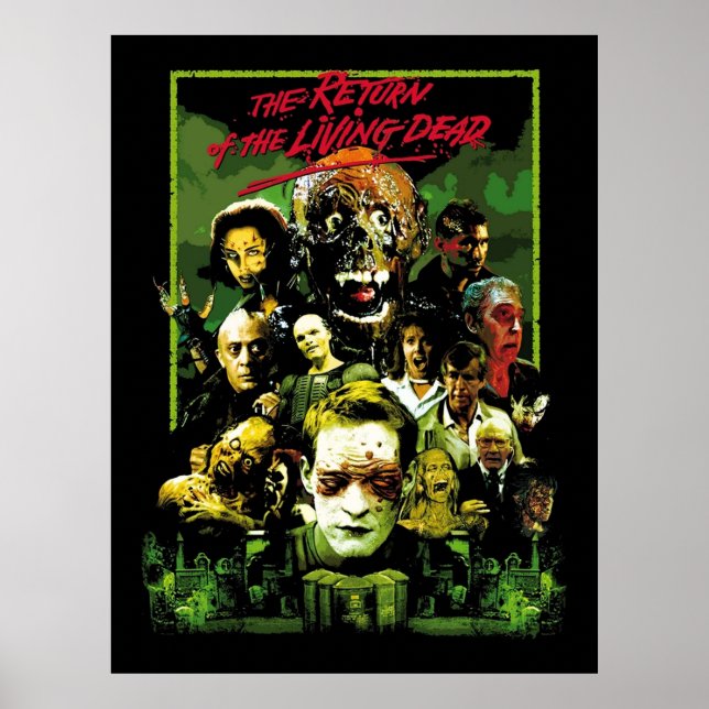Poster Le Retour Des Vivants Morts (Devant)