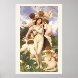 Poster Le Retour du printemps (Le Printemps) de Bouguerea