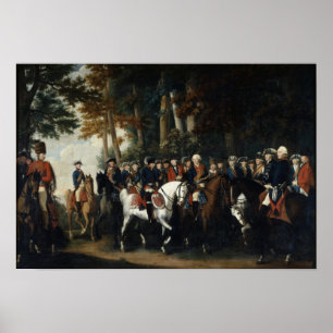 Poster Le retour du roi Frédéric II de Preussen von