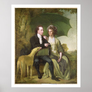 Poster Le Rev. et la Mme Thomas Gisborne, de la loge de