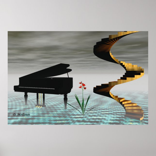 Poster Le rêve de Cristofori (Devant)