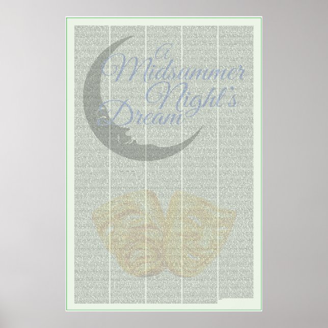Poster Le rêve de la nuit d'été - le jeu entier! (Devant)
