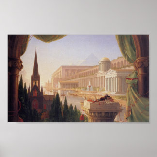 Poster Le rêve de l'architecte