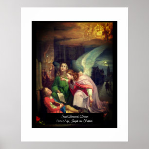 Poster Le rêve de Saint Bernard