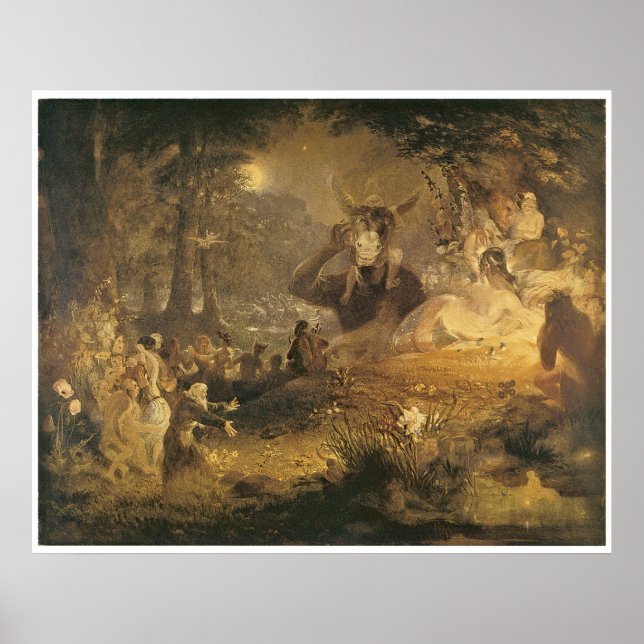 Poster Le rêve d'une nuit d'été (Devant)