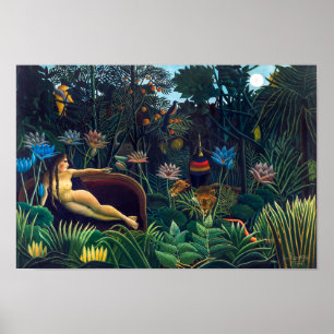 Poster Le rêve Henri Rousseau