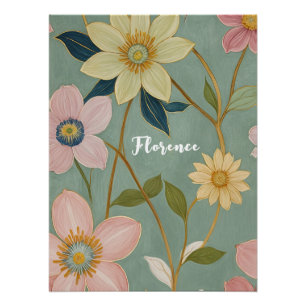 Poster Le réveil doux du printemps personnalisé