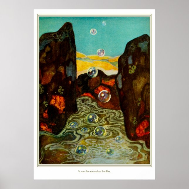 Poster Le rêveur des rêves : bulles miraculeuses (Devant)