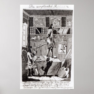 Poster Le Richardson compliqué, 1724