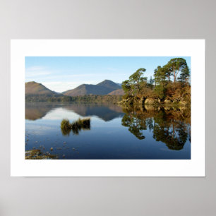 Poster Le rocher du Frère, Derwentwater : Lake District,