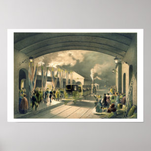 Poster Le Roi à New Cross Station (litho)