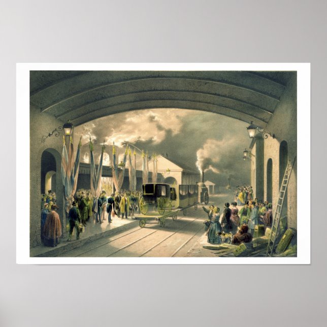 Poster Le Roi à New Cross Station (litho) (Devant)