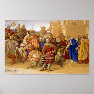 Poster Le roi Arthur et les chevaliers de la table ronde