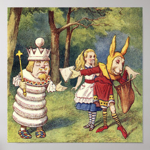 Poster Le roi blanc et son messager