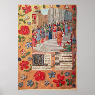 Poster Le roi David et les musiciens du Breviaire