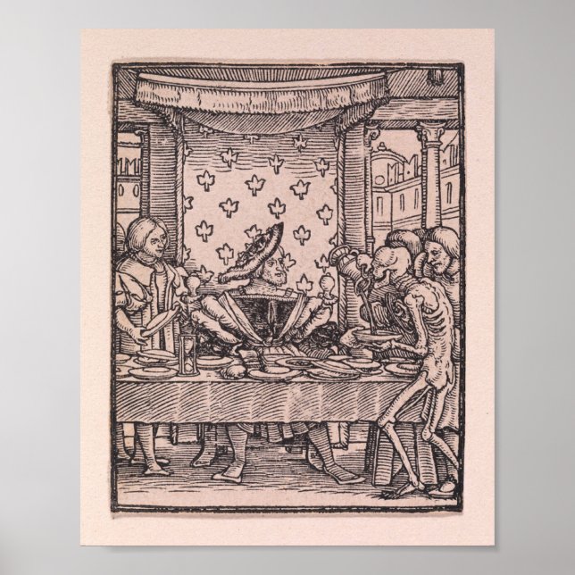 POSTER LE ROI, DE LA DANSE DE LA MORT (Devant)