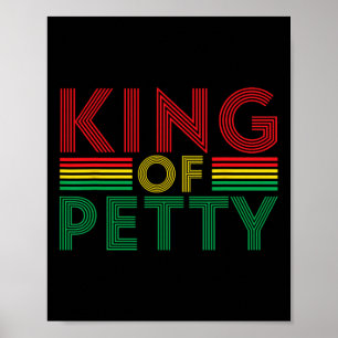 Poster Le Roi De La Petite Junte Afro-Américaine Afrocent
