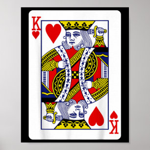 Poster Le Roi des Coeurs d'origine (roi suicide)