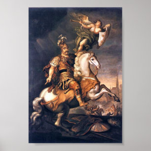 Poster Le roi Jean III Sobieski, bataille de Vienne