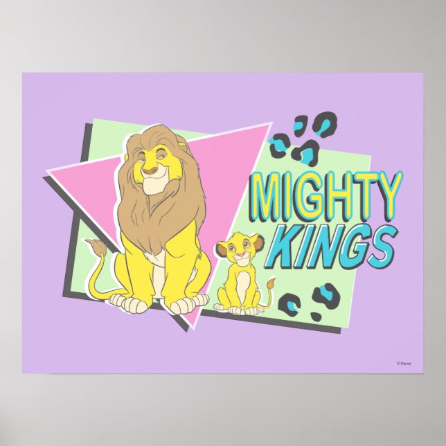 Poster Le Roi Lion | Rois puissants (Devant)