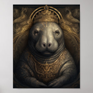 Poster Le roi Manatee