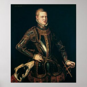 Poster Le Roi SebastiAn du Portugal, c.1571