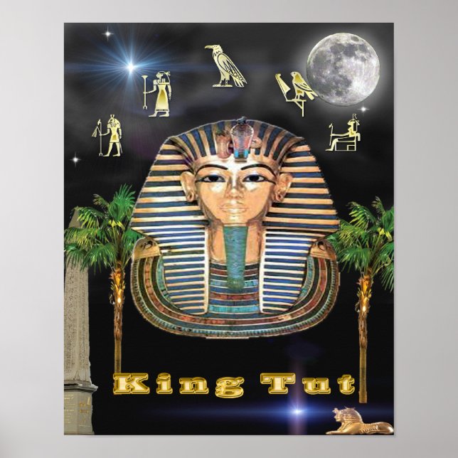 Poster Le roi Tut et l'Egypte (Devant)