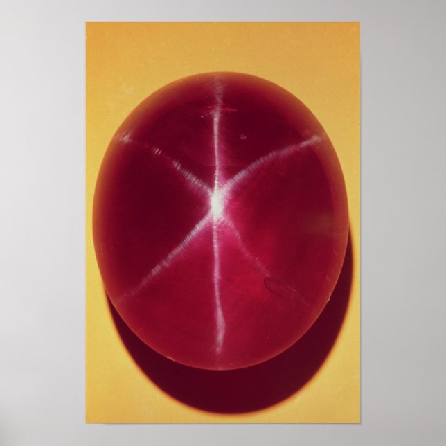 Poster Le rubis étoilé "Rosser Reeves" (Devant)