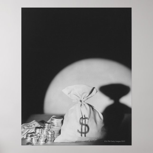 Poster Le sac d'argent (Devant)