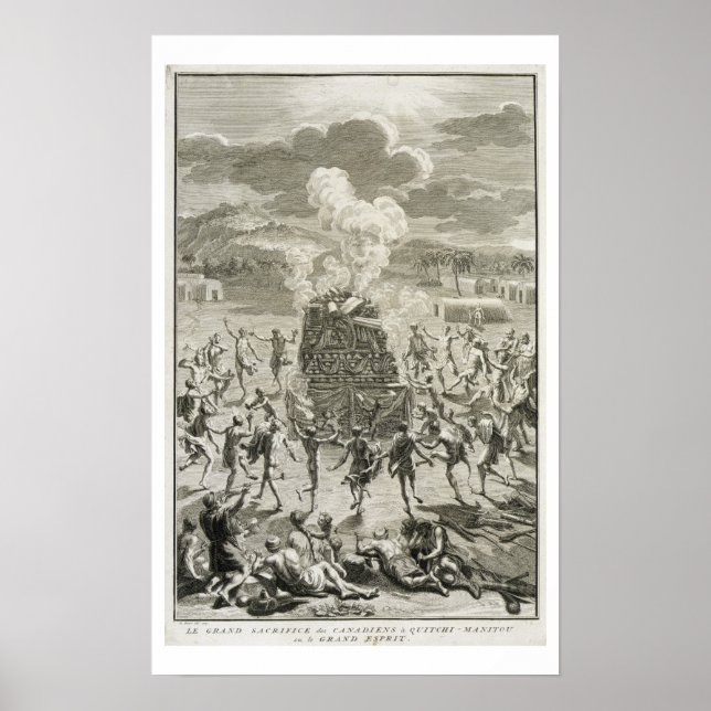 Poster Le Sacrifice à Quitchi-Manitou, ou le Grand Spi (Devant)