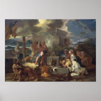 Le Sacrifice de Noé, vers 1640