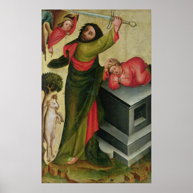 Poster Le Sacrifice d'Isaac du Haut-Autel (Devant)