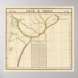 Poster Le Sahara, Libye, Afrique 10