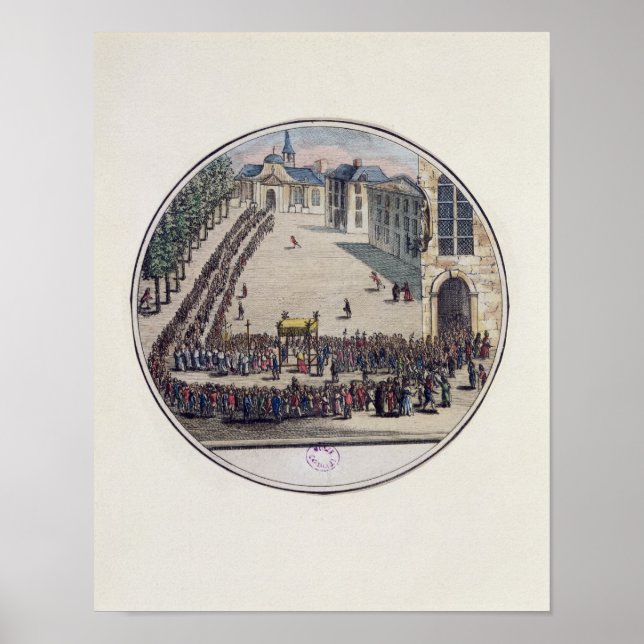 Poster Le Saint Sacrement porté (Devant)