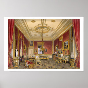 Poster Le salon privé de la Reine, château de Windsor,